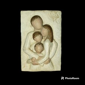 Vintage Willow Tree Family A Lifetime Of Love Plaque